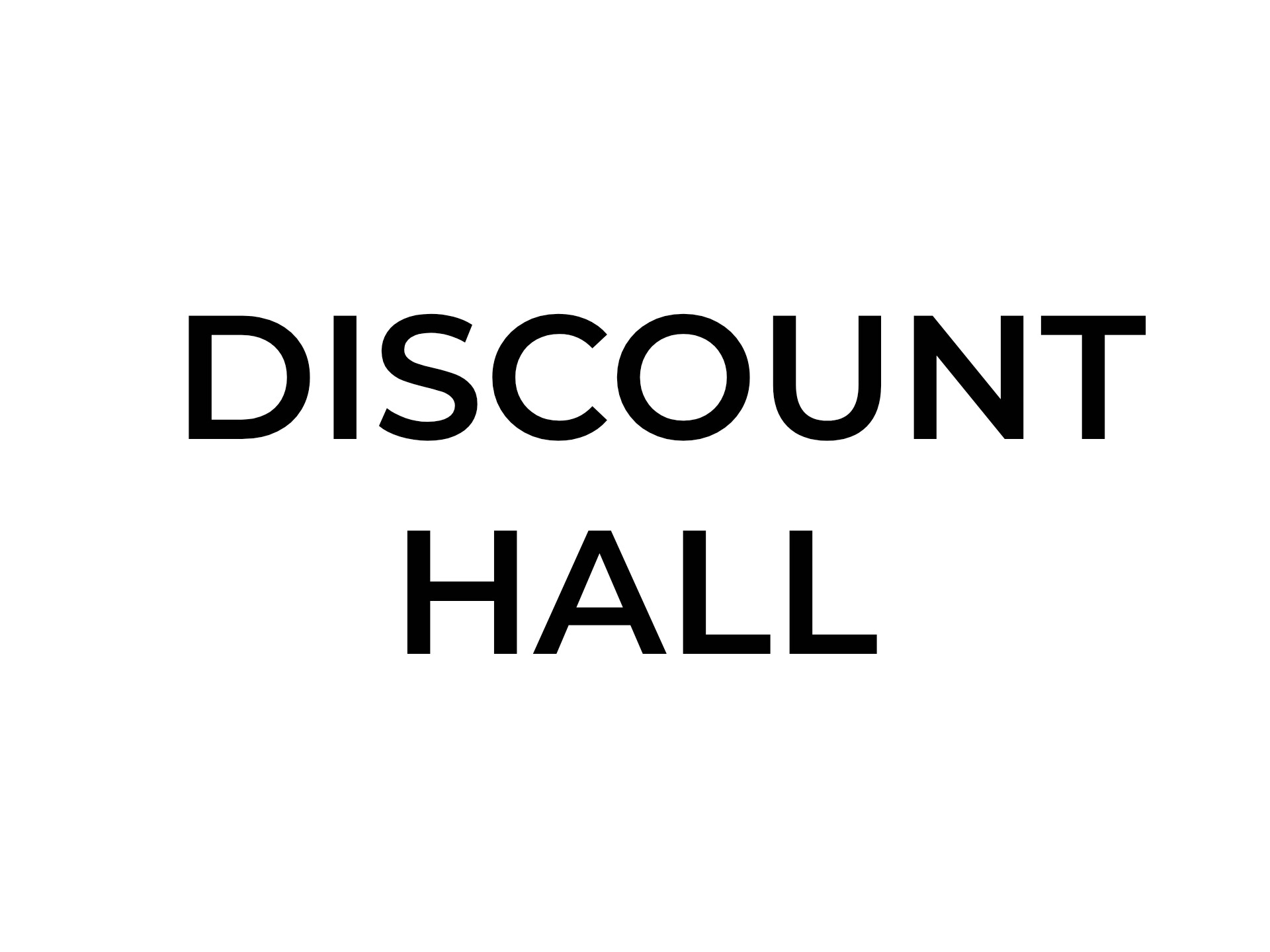 Discount HALL Logo